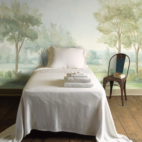 Hand Painted Mural Wallpaper | Susan Harter Muralpapers