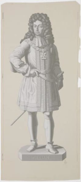 Grisaille ornament of William III